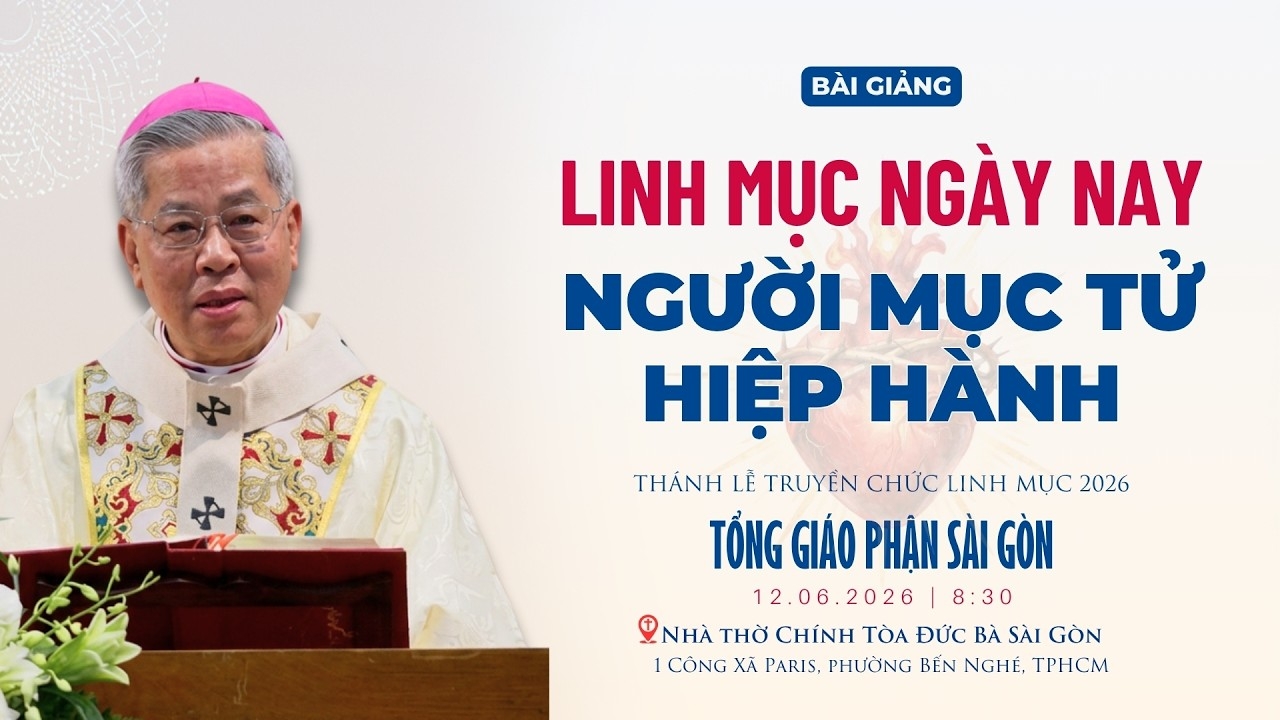 Linh mục ngày nay là người mục tử hiệp hành