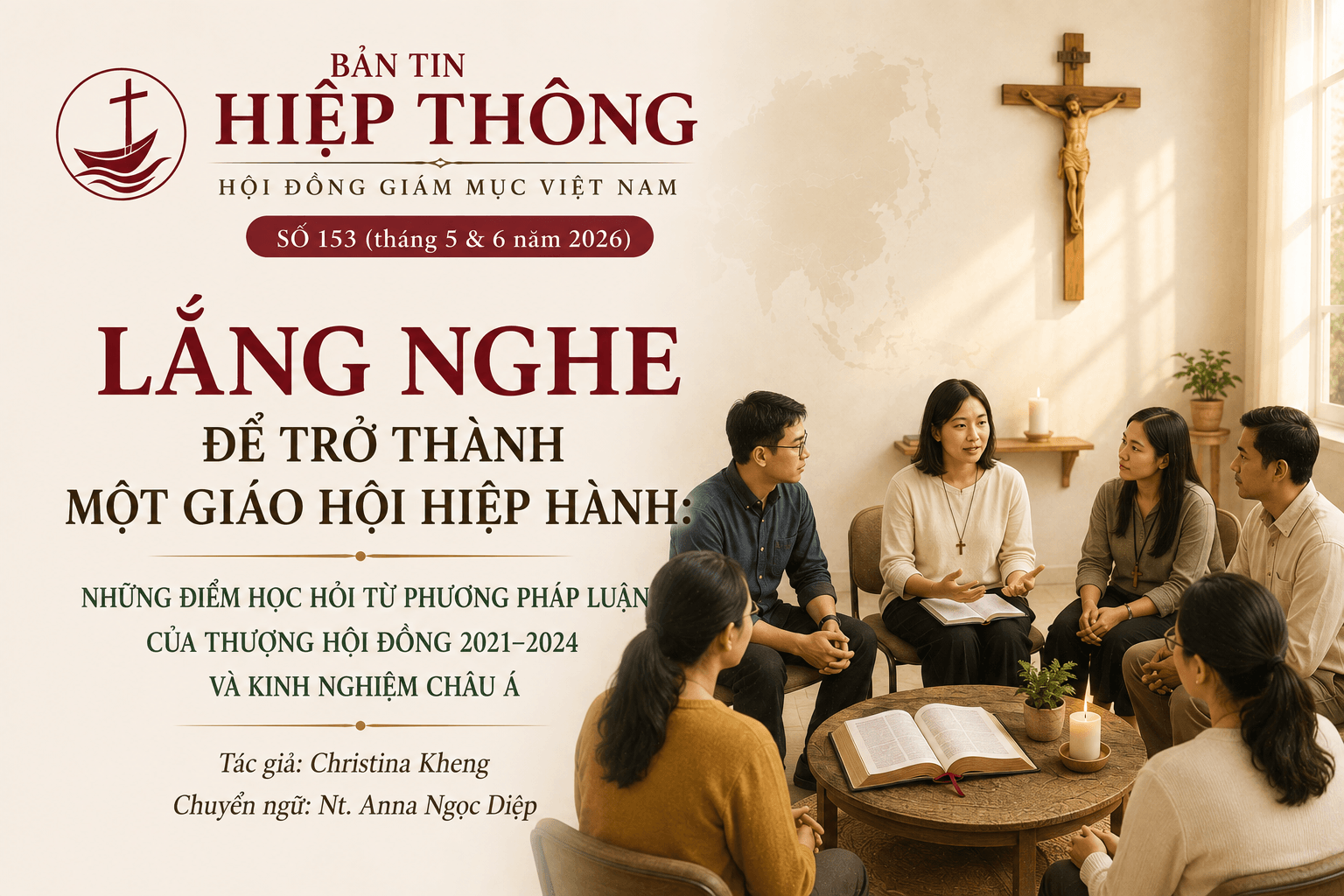 Lắng nghe để trở thành một Giáo hội hiệp hành: Những điểm học hỏi từ phương pháp luận của Thượng Hội đồng 2021–2024 và kinh nghiệm châu Á