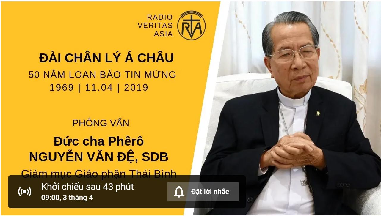 Phỏng vấn Đức cha Phêrô NGUYỄN VĂN ĐỆ, SDB