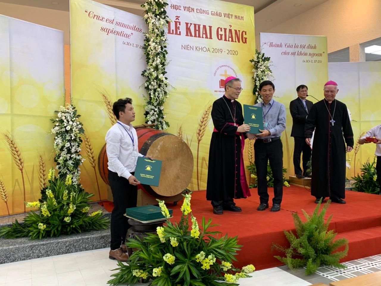 Học viện Công giáo Việt Nam: Khai giảng Niên khóa 2019-2020