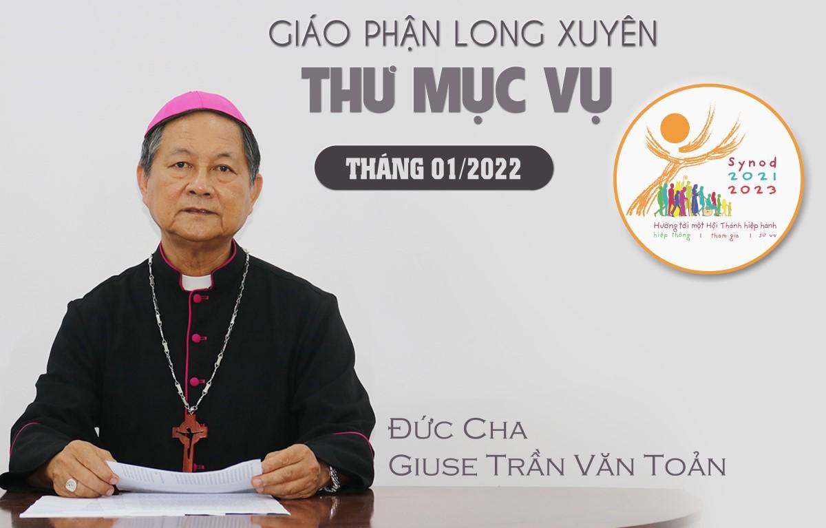 Thư mục vụ Giáo phận Long Xuyên tháng 01-2021: Hàng giáo sĩ sống hiệp hành