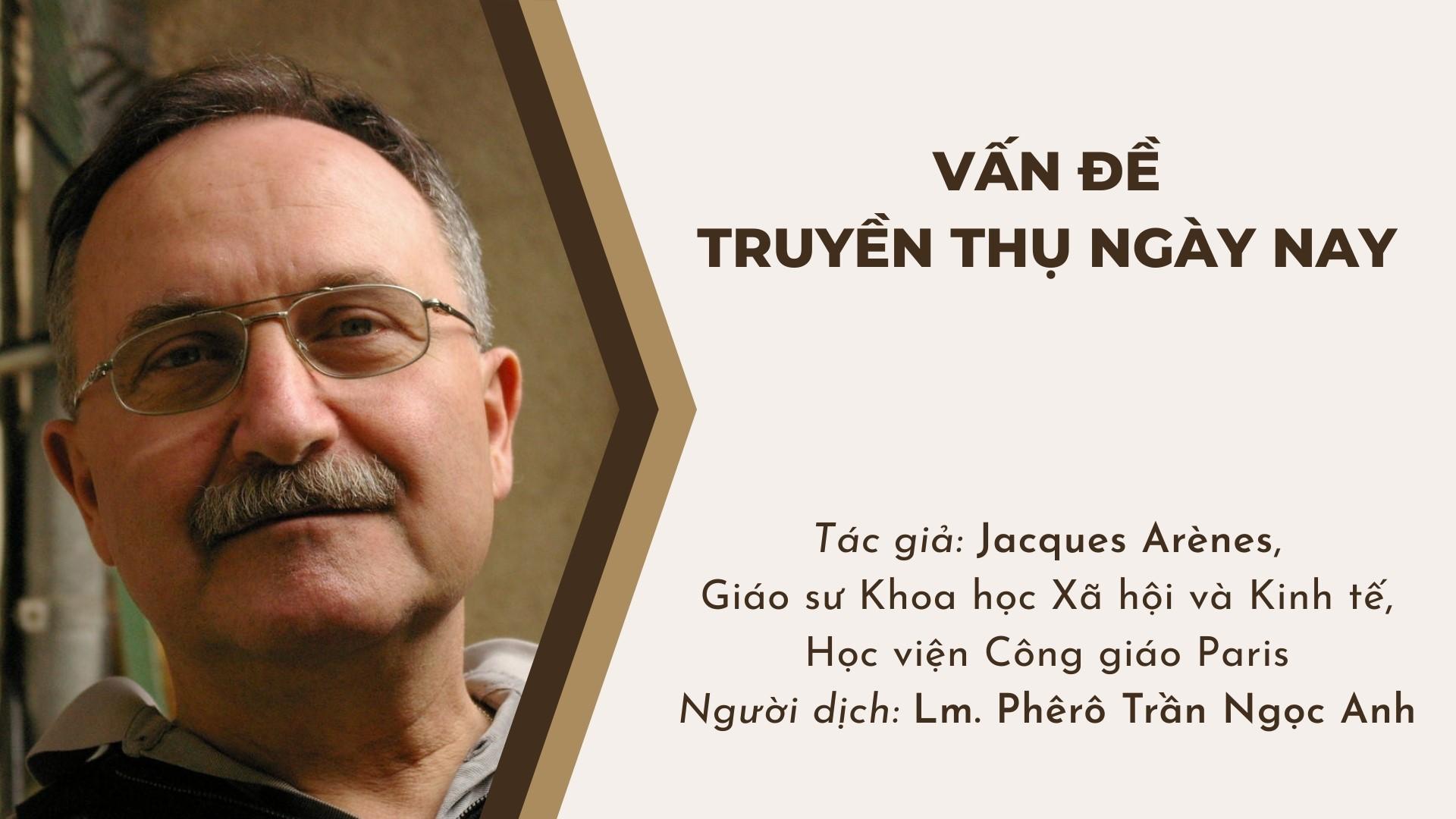 Vấn đề truyền thụ ngày nay