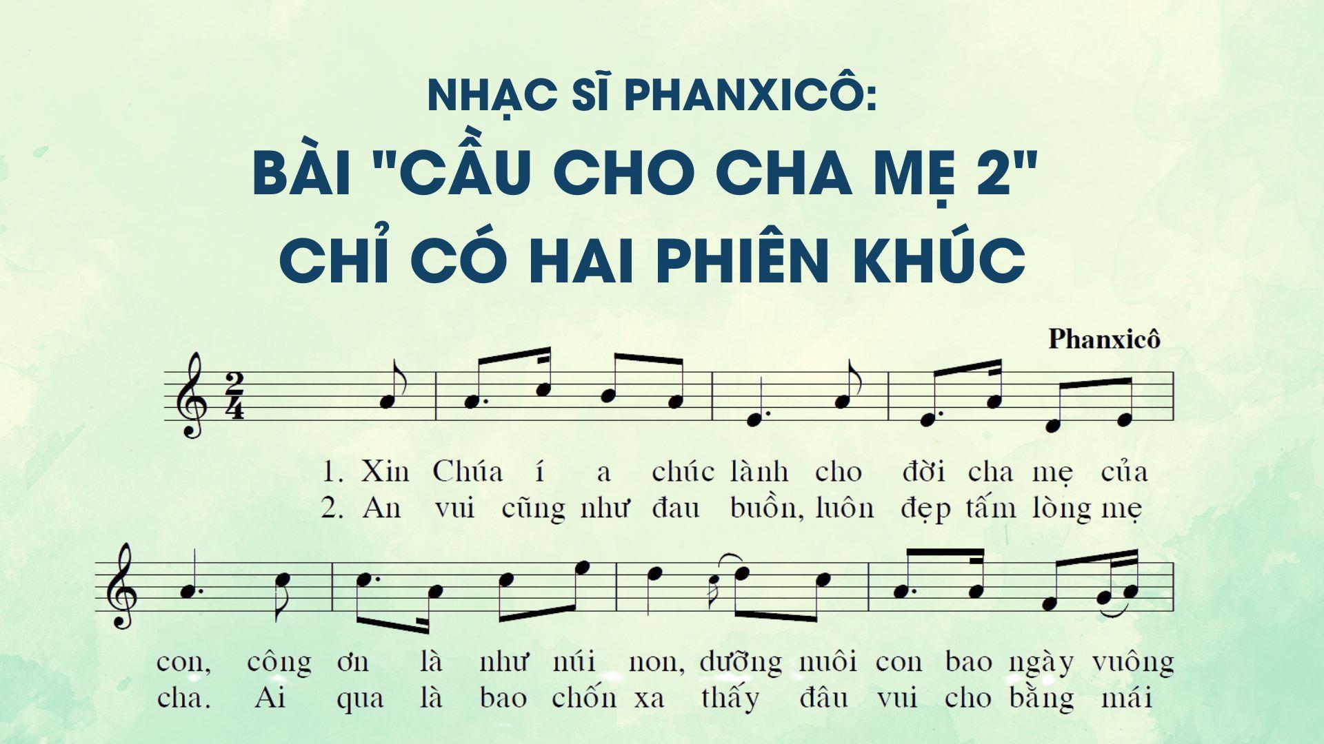 Nhạc sĩ Phanxicô: bài 