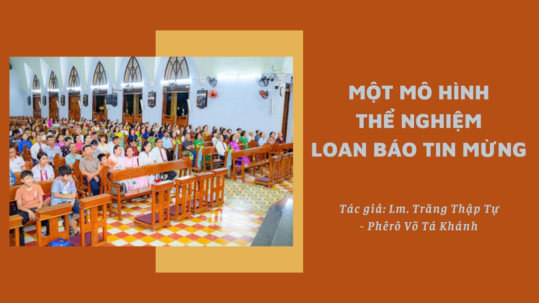 Một mô hình thể nghiệm về loan báo Tin Mừng
