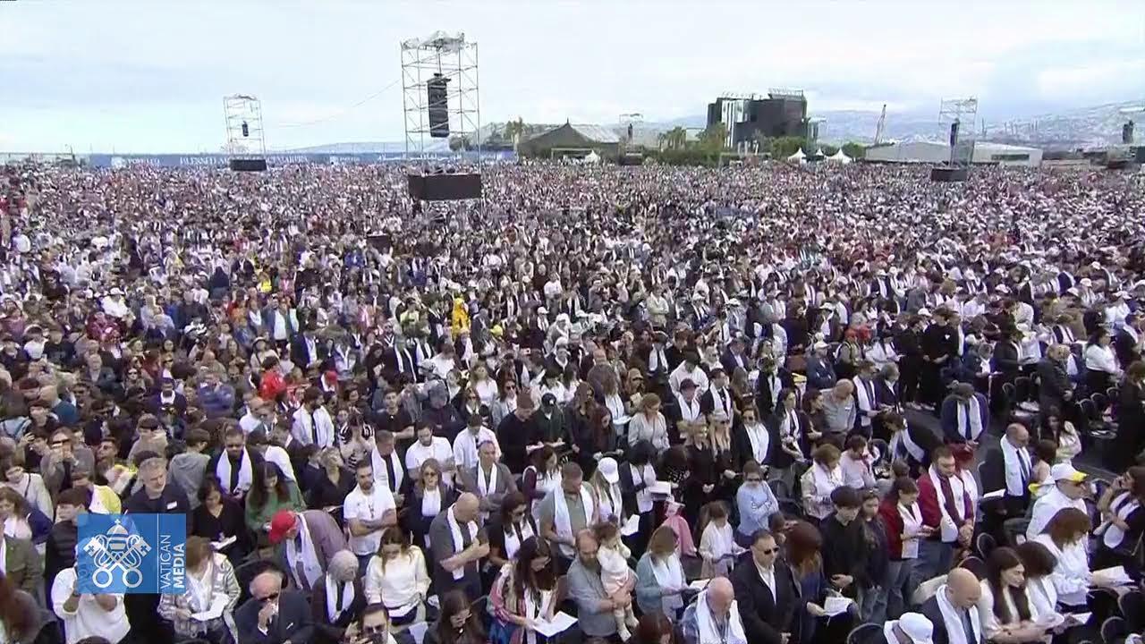 Trực tiếp Thánh lễ được chủ sự bởi Đức Thánh cha Lêô XIV tại quận Waterfront, Beirut, Libăng (02/12/2025)