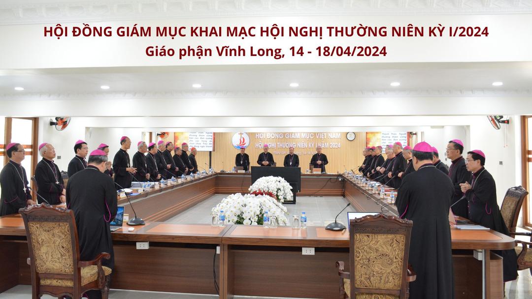 Hội Đồng Giám Mục Khai Mạc Hội Nghị Thường Niên Kỳ I/2024