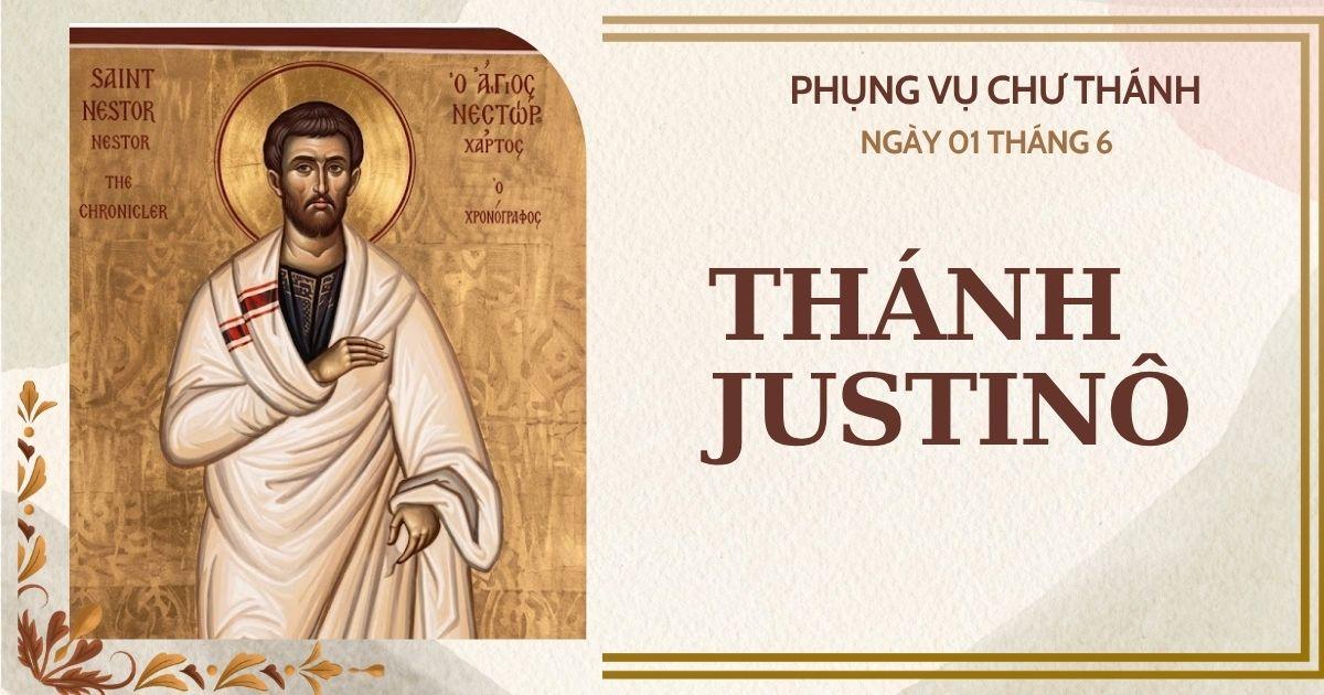 Ngày 01 tháng 6: Thánh Justinô, Triết gia, Tử đạo