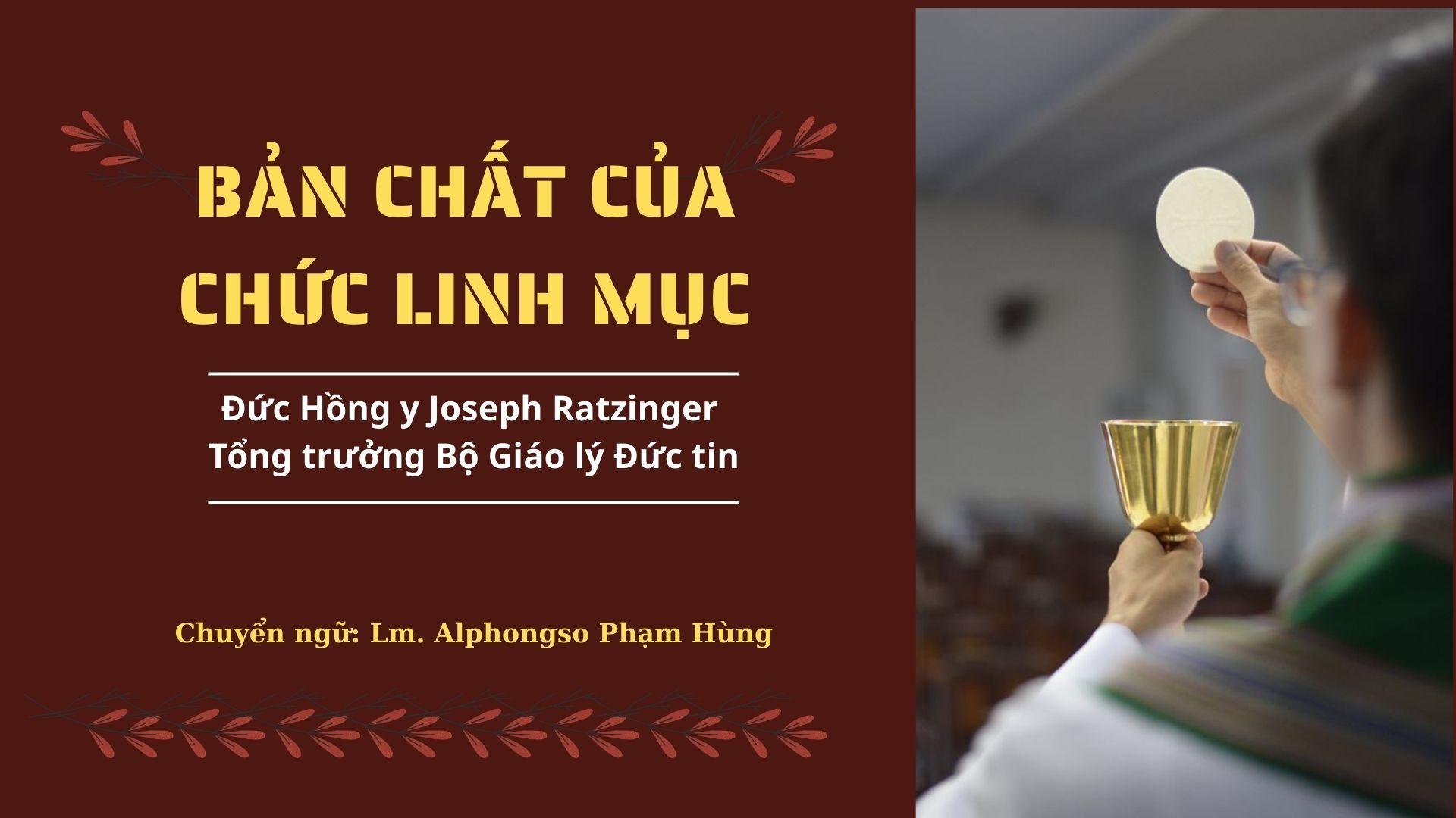 Bản chất của chức linh mục