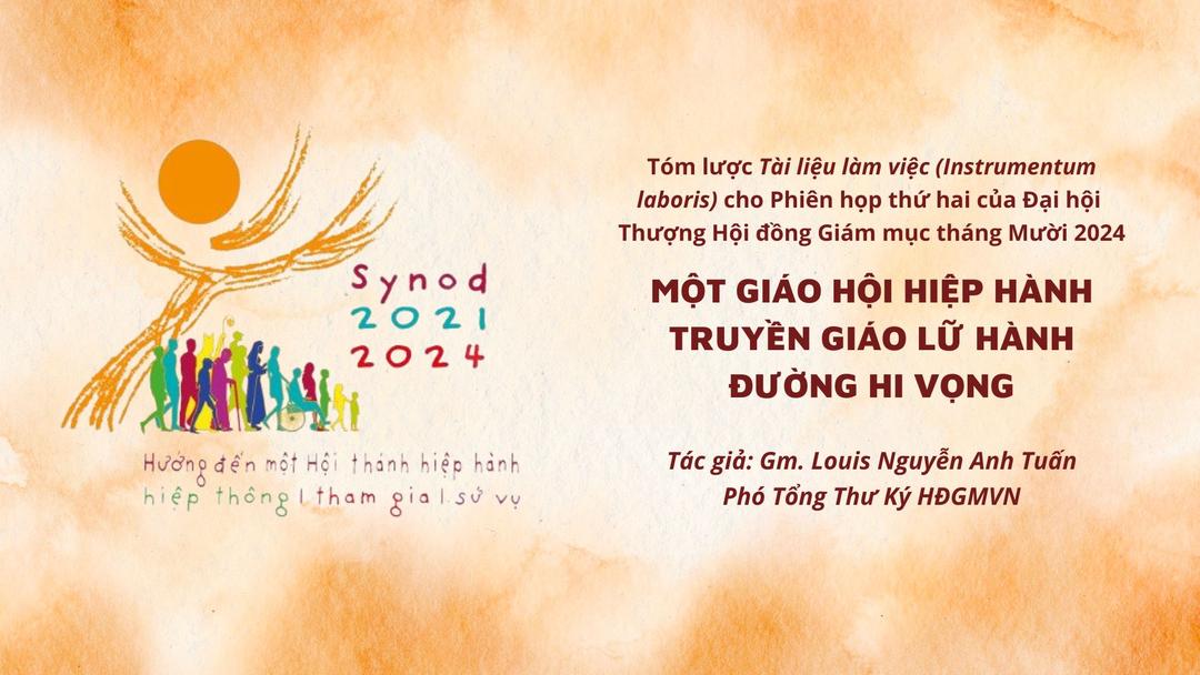 Một Giáo hội hiệp hành truyền giáo lữ hành đường Hi vọng