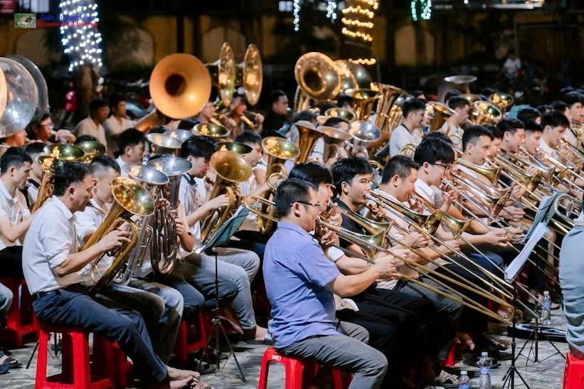 Giáo phận Bùi Chu: Hội kèn hiệp nhất Nam Hoà góp công với giáo phận