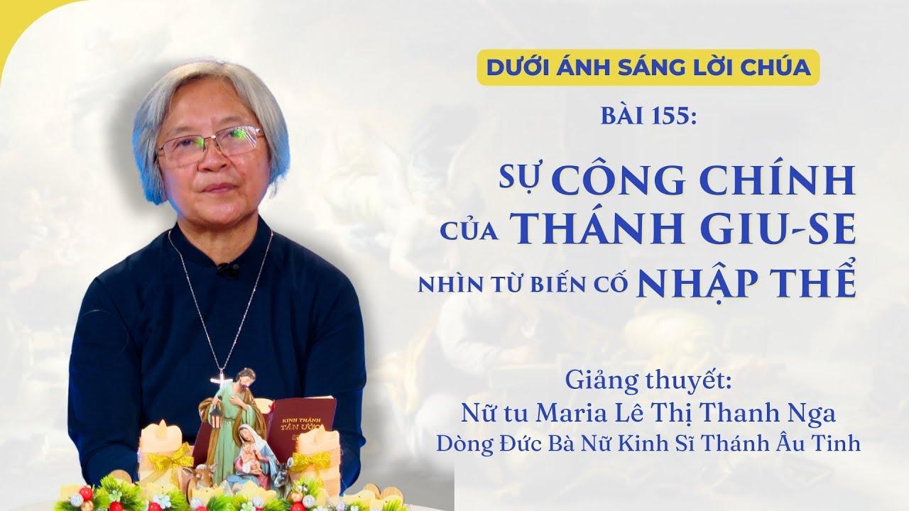 Chúa nhật 4  mùa Vọng năm A - Sự công chính của Thánh Giuse nhìn từ mầu nhiệm Nhập thể