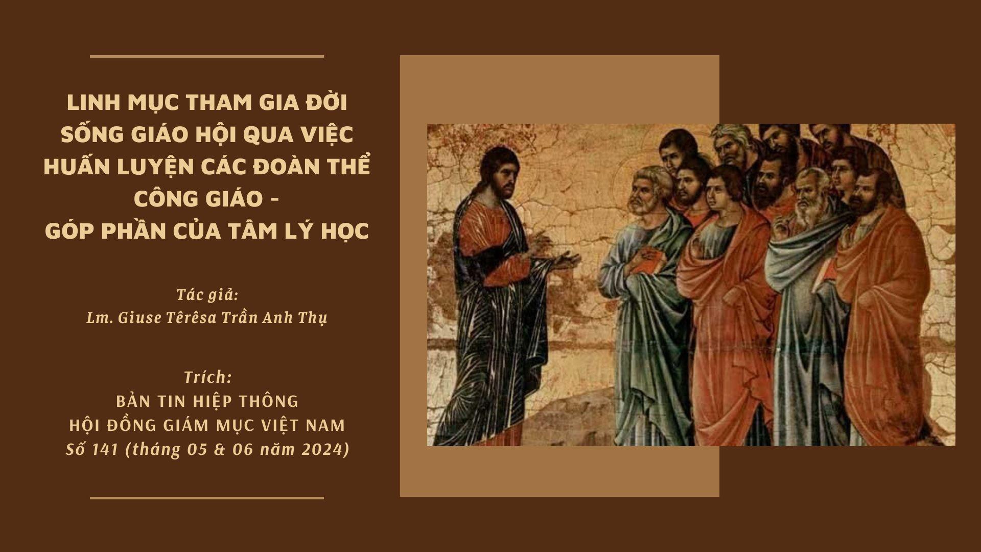 Linh mục tham gia đời sống Giáo hội qua việc huấn luyện các đoàn thể Công giáo - Góp phần của tâm lý học