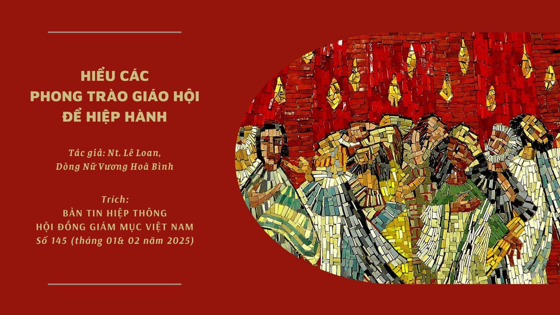 Hiểu các phong trào Giáo hội để hiệp hành