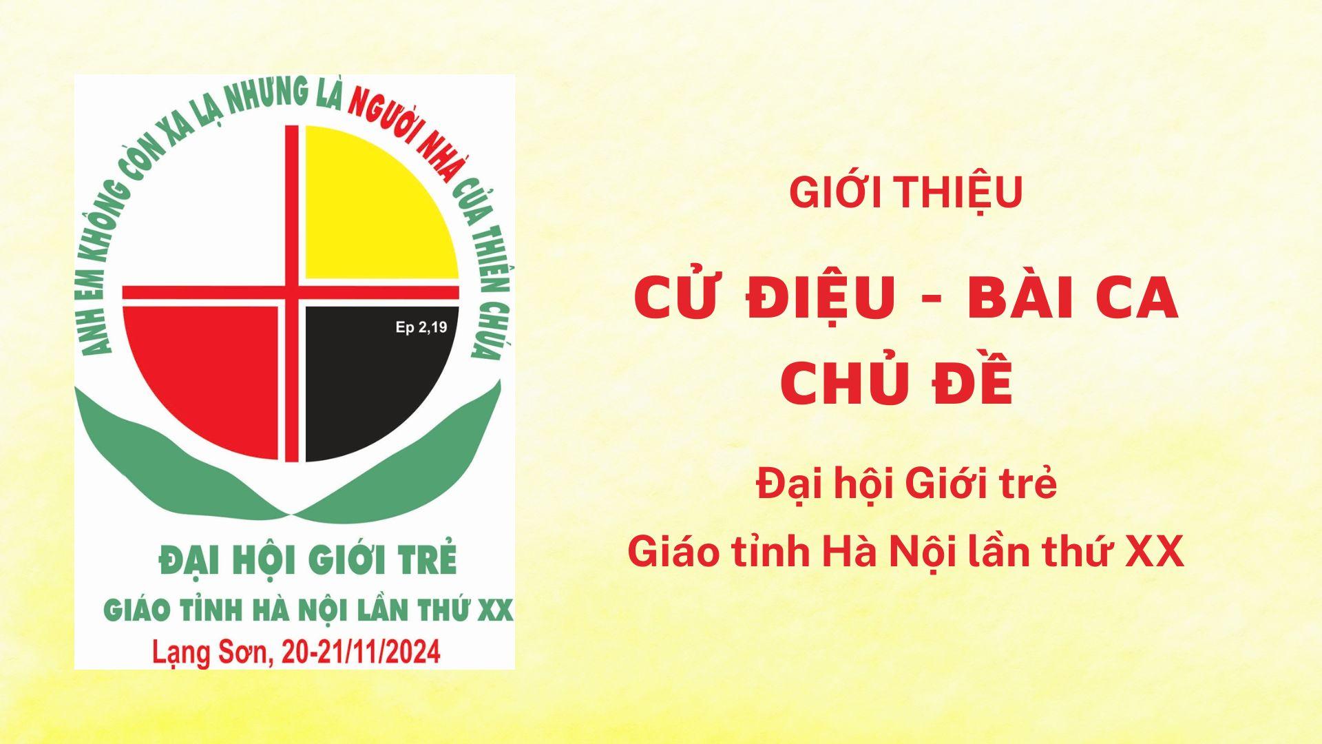 gioi thieu cu dieu bai ca chu de dai hoi gioi tre giao tinh ha noi lan thu xx