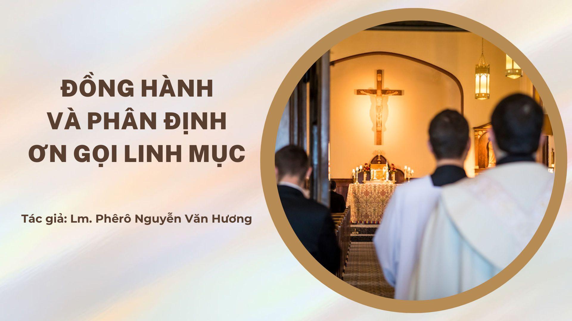 Đồng hành và phân định ơn gọi linh mục