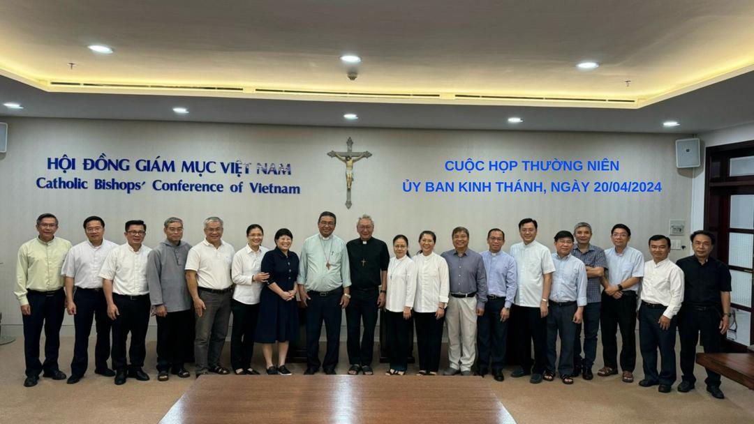 Cuộc họp thường niên Ủy Ban Kinh Thánh - Hội đồng Giám mục Việt Nam ngày 20.4.2024