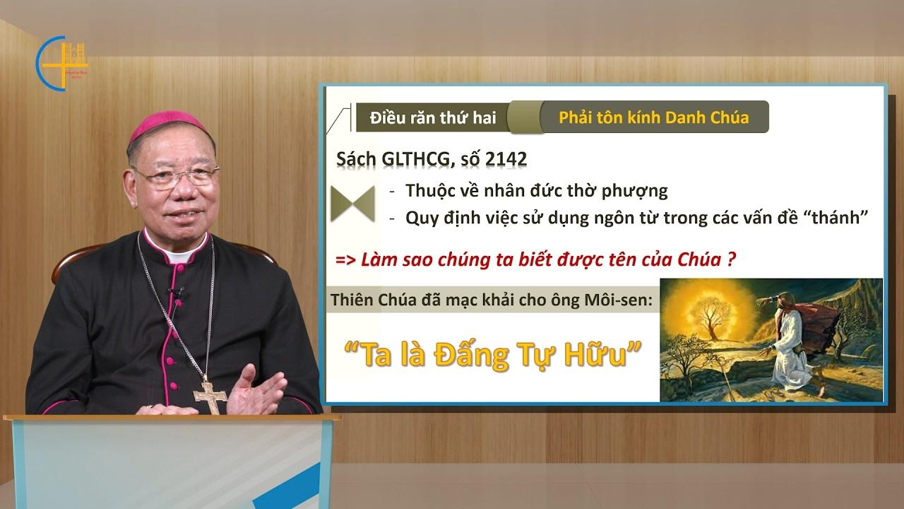 Bài 29: Mười điều răn - Điều răn thứ II